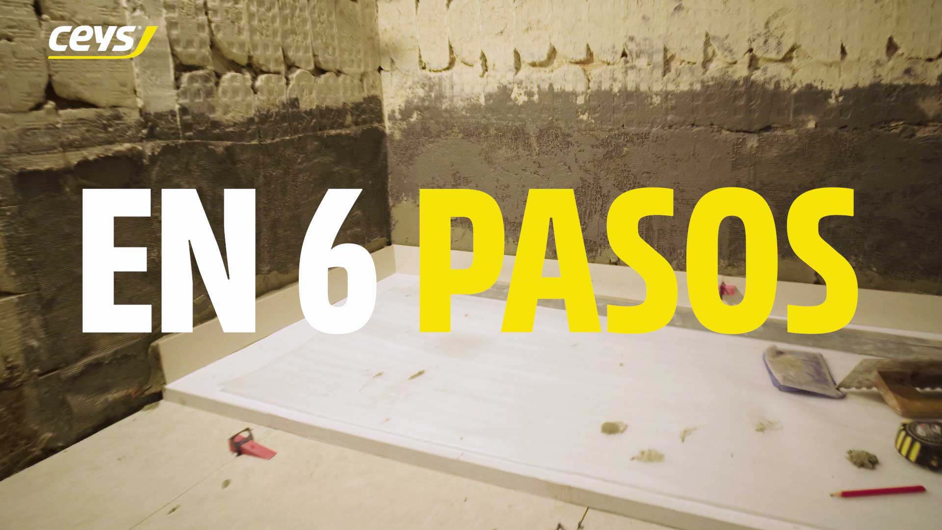 Impermeabilización bajo plato de Ducha