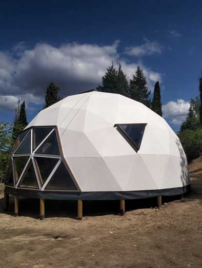 Impermeabilización de cubierta radial poligonal no transitable